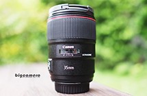 【商品測試心得】全台首發相機王”Canon EF 35mm F1.4L II” 單眼鏡頭