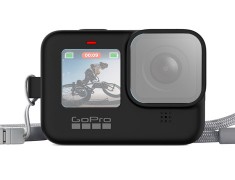 GoPro ADSST-001 Hero 9 專用矽膠護套+繫繩 果凍套 黑色