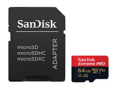 Sandisk Extreme Pro Micro SD 64GB V30 A2 記憶卡〔170/90MB〕公司貨