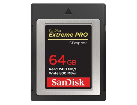 SanDisk Extreme Pro CFexpress Type B 64GB 記憶卡〔1500MB/s〕公司貨