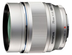 Olympus M.ZUIKO DIGITAL ED 75mm F1.8 銀色 公司貨【接受預訂】