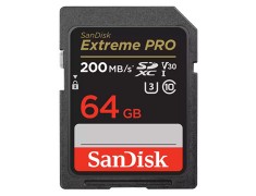 Sandisk Extreme Pro SD 64GB V30 記憶卡〔200MB/s〕公司貨