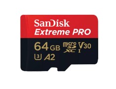 Sandisk Extreme Pro Micro SD 64GB V30 記憶卡〔200MB/s〕公司貨