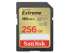 Sandisk Extreme SD 256GB V30 記憶卡〔180MB/s〕公司貨