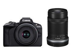 Canon EOS R50 W-Kit 雙鏡組 黑色〔18-45mm + 55-210mm〕公司貨 登錄送原電4/30止