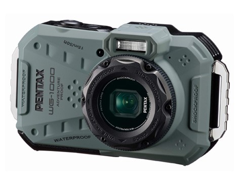 Pentax WG-1000 橄欖色 防水相機 公司貨