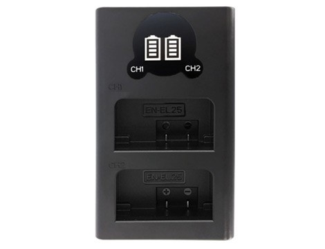 Rowa EN-EL25 副廠雙槽電池充電器