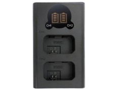 Rowa NP-FW50 副廠雙槽電池充電器