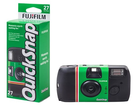 Fujifilm QuickSnap〔新款 Simple Ace 400度 27張〕富士即可拍底片相機 國際版包裝